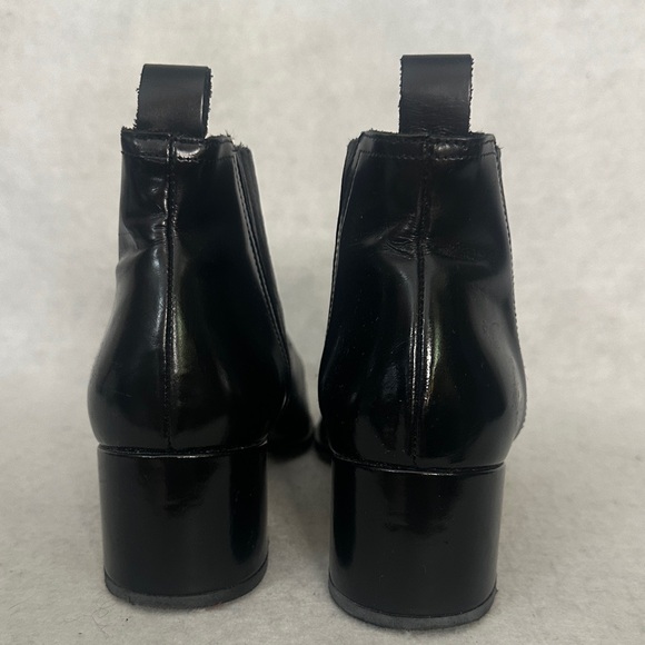 Sixtyseven Black Heeled Ankle Boots - Picture 6 of 9